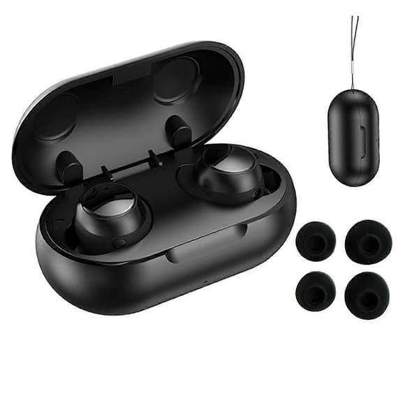 Mini TWS Bluetooth 5.4 Trådløse Ørepropper med Trådløst Ladeetui Usynlig Mini Bluetooth Øretelefon