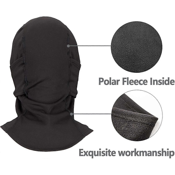 Balaclava Höst Vinter Balaclava för Utomhussporter Cykling, Snowboard, Skidåkning, Motorcykel Vindtät Varm Ansiktshuva One Size Män/Kvinnor