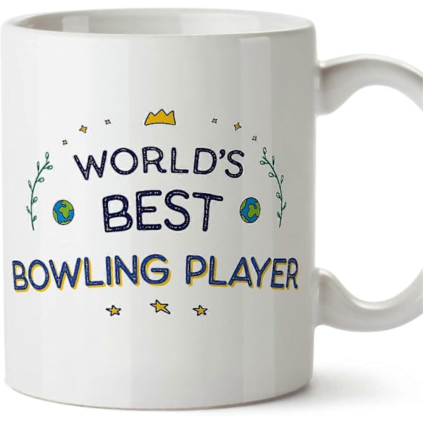 Bowling Spiller Kopp Verdens Beste Morsom Gave til Kolleger Keramisk 11oz Kopp