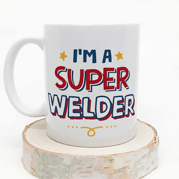 Svejser Krus Jeg Er Super Sjov Gave til Kolleger Keramisk 11oz Krus