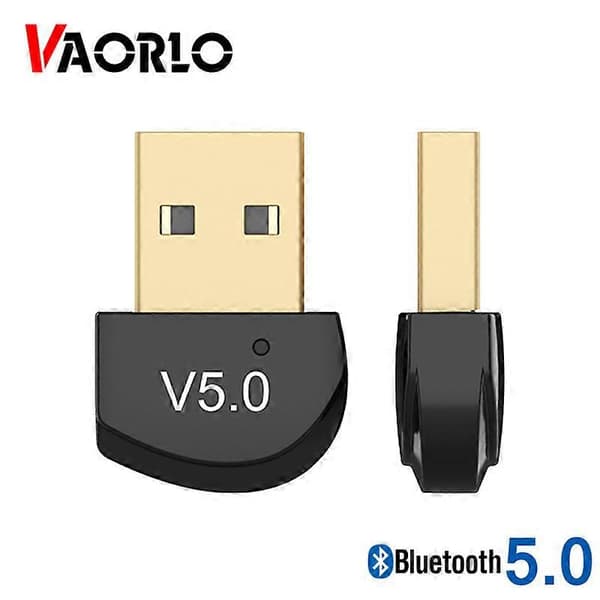 VAORLO Bluetooth 5.0 Sender Trådløs Dongle Til Computer Trådløs Mus Adapter Stabil Transmission Mini Adapter Dongle