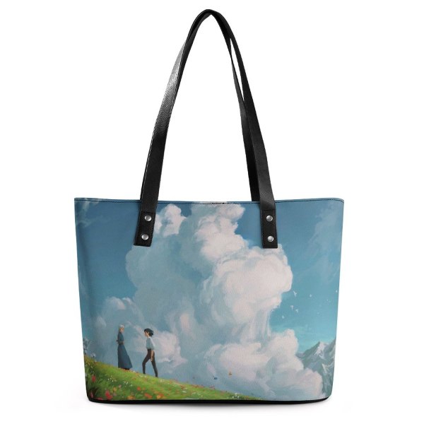 Howl's Moving Castle Tote Lady Sophie Falling Down Tote style 5