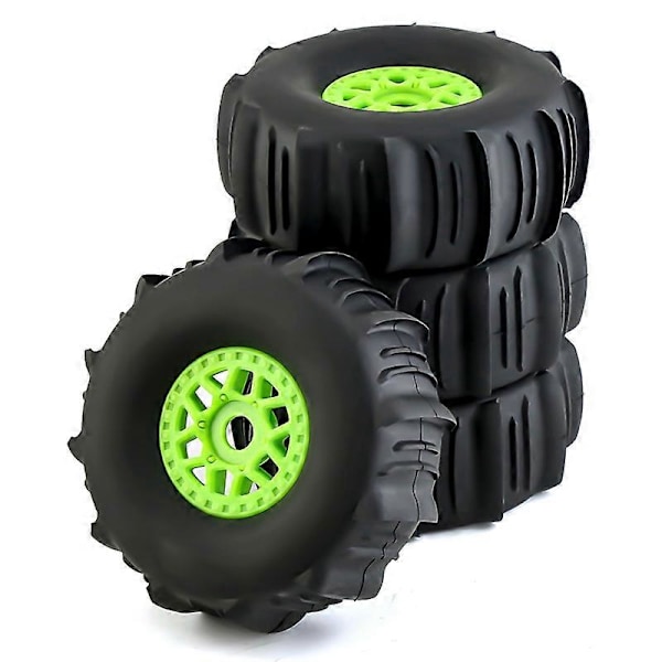 4 st 138mm 1/7 Desert Short Course Truck Däck 17mm Hjul Hex för ARRMA Mojave TRAXXAS UDR FS Yikong