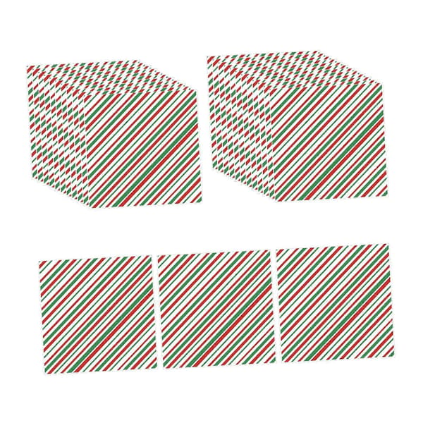 100x Brödinpackningspapper Smörgåsinpackningspapper för Godis Kakor Bröllop
