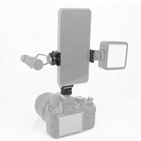 360° Roterbar Telefonholder Vertikal Telefonmontering Tripod Mount