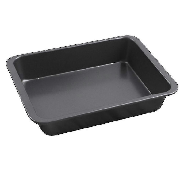 Bakplåt i kolstål, non-stick belagd, hushållsbakplåt för kakor, mellanstorlek
