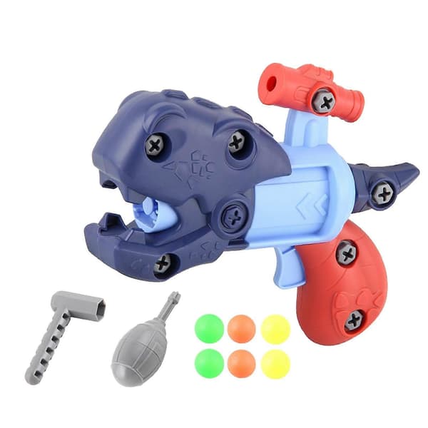 Demontering og montering DIY Dinosaur Utkastingsleke for barn II