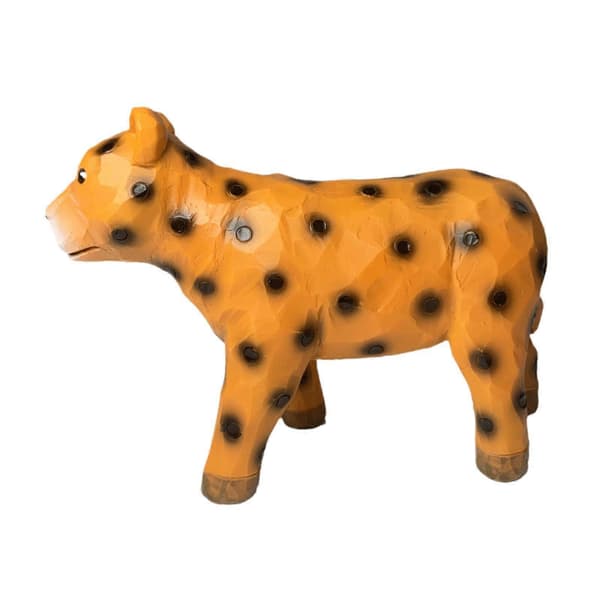 Resin Leopard Model Statue Bordpynt til Yoga Studios, Hoteller Moderne