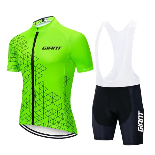 2023 Cykeltröja Set Summer GIANT Cycling Wear Mountainbikekläder Cykelkläder MTB Cykel Cykelkläder Cykeldräkt Red L