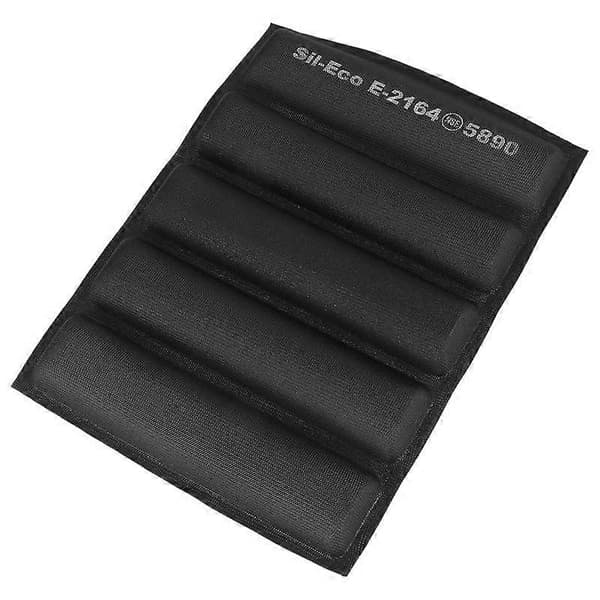 3X Silikoneform - Non-Stick Perforerede Franskbrødsforme, Hotdogforme, Bageunderlag