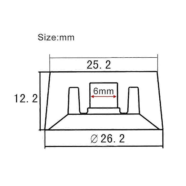 4 stk. Hastighet Volum Tone Kontrollknotter for Gibson Les Paul Gitar Erstatning Elektriske Gitardeler