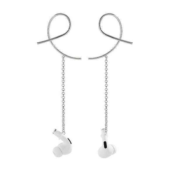 Öronsnäckor Öronkrokar Remhållare Kedja Lämplig för AirPods