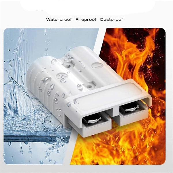 Anderson-kontakt, 350 Amp snabbkoppling för batteri för bogsering (2-pack)