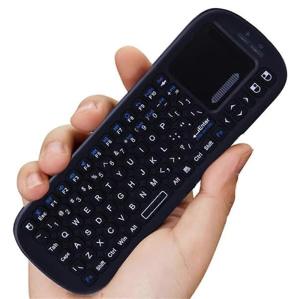 Mini Bluetooth+2.4GHz Trådlöst Tangentbord med Touchpad MusCombo