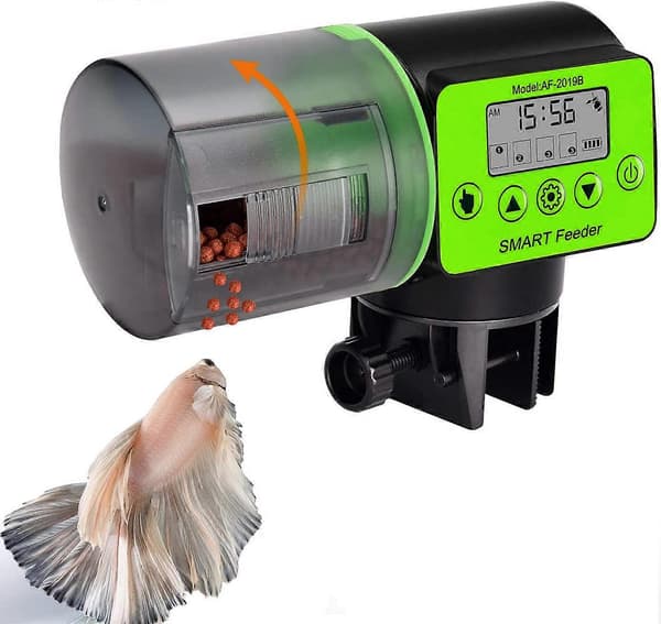 Automatisk akvariefiskefoderautomat