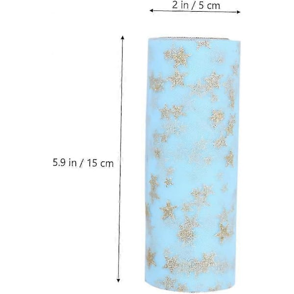 Scroll Rulle Hårdekorationer Guld Dekor Svart Kjol Organza Tyll Spolar Bröllopsdekorationer Bröllopsfest Banddekoration Mesh Band Gasvävsrulle Vi