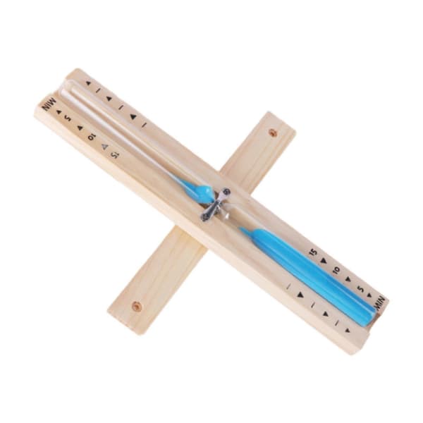 Sauna Timeglas Sand Timer 30 Minutter, Timeglas Varmebestandigt, Multipurpose Tidsstyring, Roterende Sandur til Bad