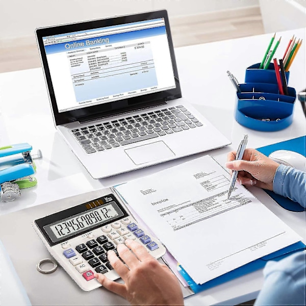 12 Digital Kontorregnemaskine med Standard Business Funktion