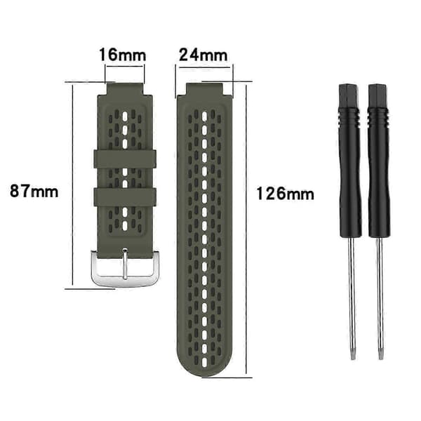 Til Garmin Approach S2 / S4 silikoneurrem