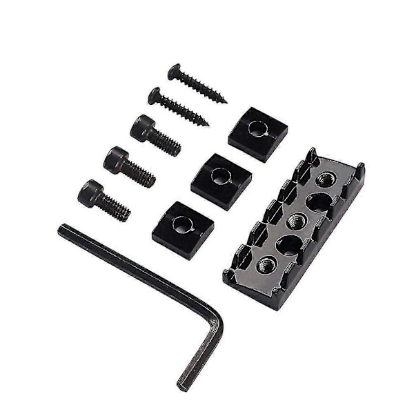 42 mm mässingsbeslag gitarrdel gitarrstall mutter metallsträng låsmutter elgitarr låsmutter tremolo stall låsmutter