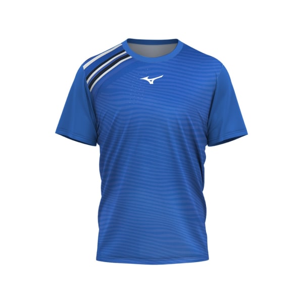2023 New Mizu T-shirt, Jersey, Cykeldragt, Patchwork tennisdragt, Fitness Herre åndbar Badminton, Udendørs Sports Tees ET6141642359 XS