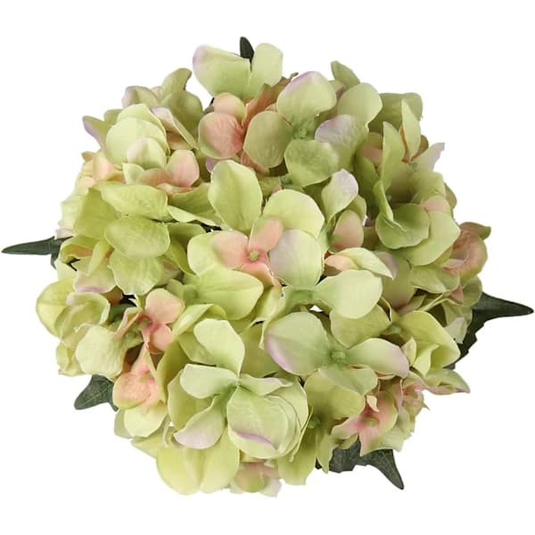 Hortensia kunstig blomst champagne