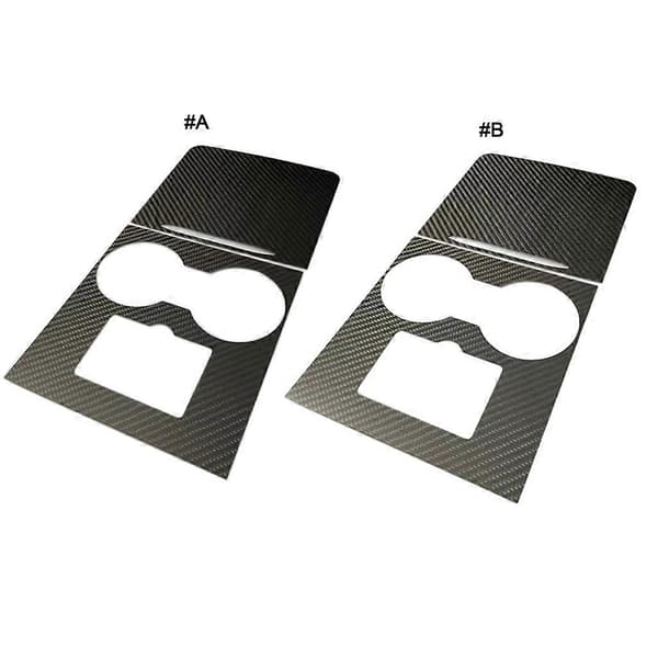 Designet til Model 3 y Side Edge Kulfiber Cover Auto Nem Installation