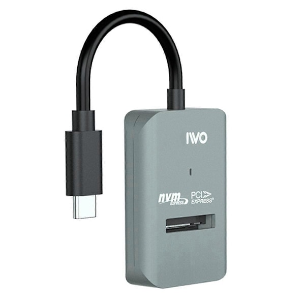 10Gbps M.2 NVME SSD-kapsling Typ-C M2 PCIE NVME SSD-adapter Verktygsfri Stödjer 2230/42/60/80/2