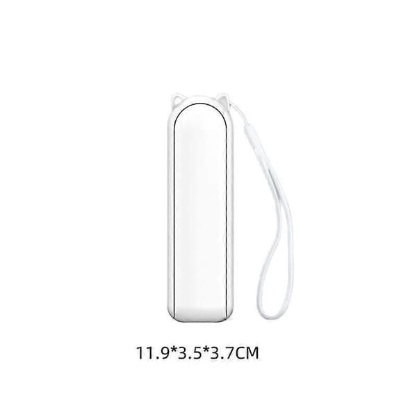 Kitten Foldbar Mini Ventilator, 1 Styk, ABS + Plast Materiale, 3.5 x 3.7 x 11.9 cm