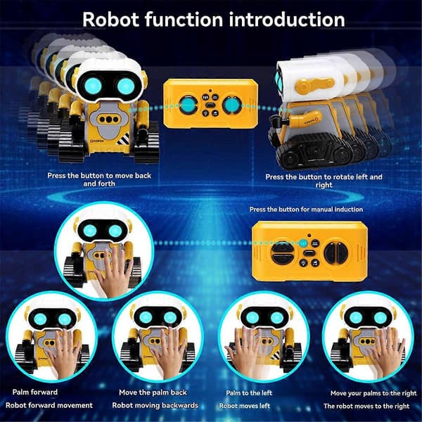 Ai Robot Leke Geststyring Oppladbar RC Robot Leke A