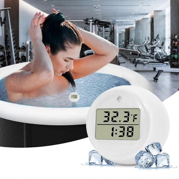 Isbad Termometer, Flytende Termometer for Isbad, Vanntett IP67, Kuldebad Termometer &