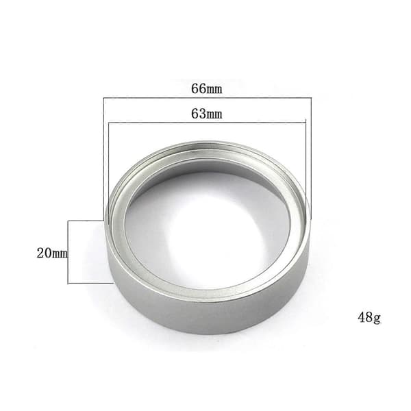 Espresso Doseringstratt för de flesta kaffemaskinsgrepp Kaffebryggartillbehör