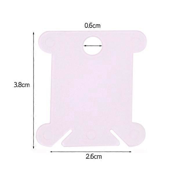 100 stk Broderitrådholder Floss Craft Spole C
