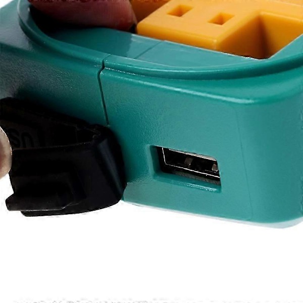USB Strömladdningsadapter Konverterare För Adp05 Bl1815 Bl1830 Bl1840 Bl1850 1415 14.4-18V - Batteri