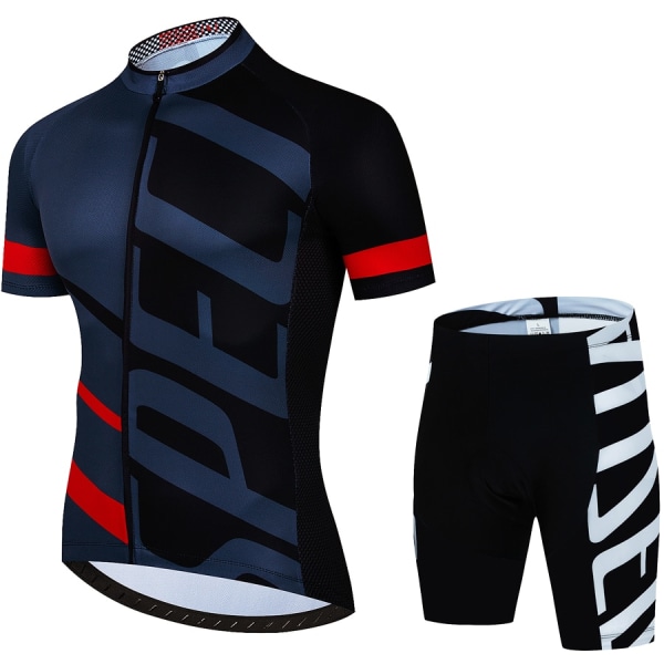 2023 Pro Team Cykeltröja Set Sommar Cykelkläder MTB Cykelkläder Uniform Maillot Ropa Ciclismo Man Cykelcykeldräkt Green M