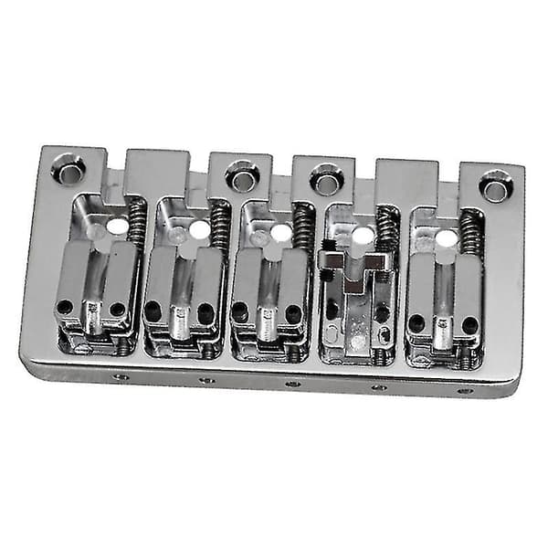 5-strenget Flip Fine-tuning Guitar Saddelbro Pull String Plade til 5-strenget Elektrisk Basguitar