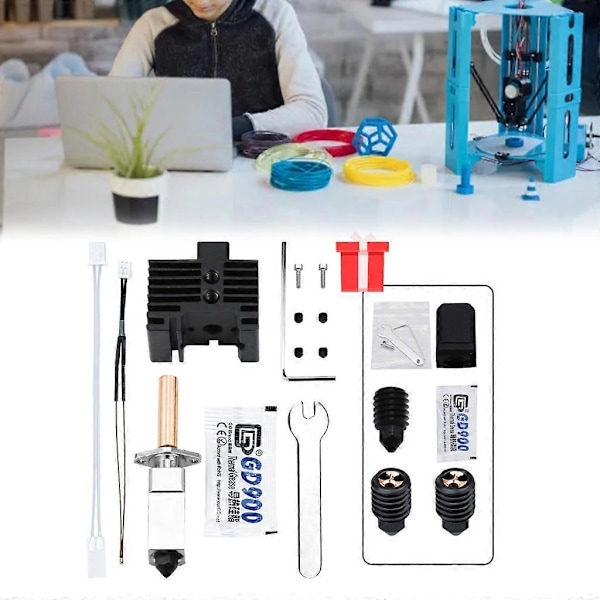 för Bambu Lab X1-serien Moduler Munstycksmontering Härdat Stål Munstycke