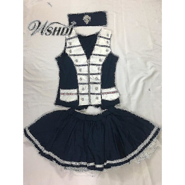 Kvinnor Sexig Söt sjömansdräkt Nautisk marin marinen kostymer Vuxen Halloween-fest Finklänning Cosplay Sailor Game Uniformer White