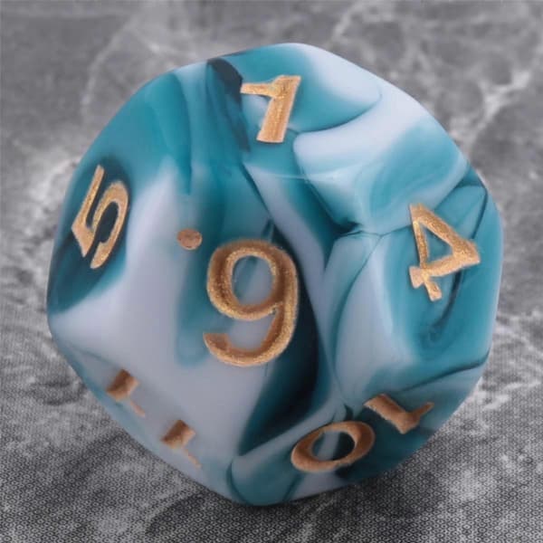 7 osainen noppasarja Polyhedral noppasarja roolipelinoppasarja DND-roolipeleihin