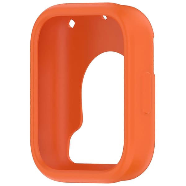 För Xiaomi Redmi Watch 5 Active Silikon Klockfodral Stötsäker Stötfångarram - Orange
