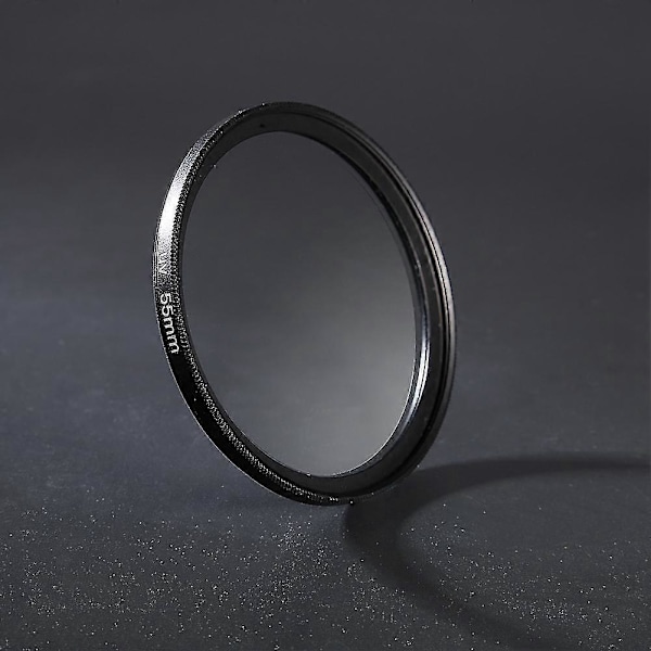 55mm UV Ultra Violet Filter Glas Linse Beskytter til Canon Sony Nikon Pentax