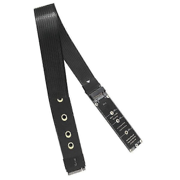 NGFF M.2 M-KEY NVME -jatkokaapeli, laajennuskortti PCIe4.0 SATA6G, kannettavan tietokoneen ulkoinen jatkokaapeli