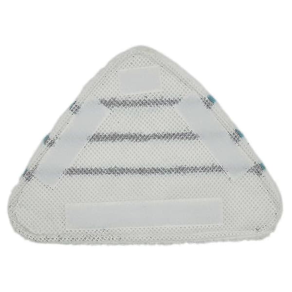 3 stk Dampmopputskiftbare Puter Trekant Vaskbar Klut Rengjøring Gulv Mikrofiber Mopphode Pute Damp