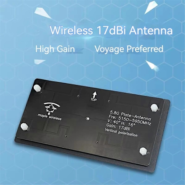 17dBi Maple 5.8GHz Plate FPV Antenne for HM30