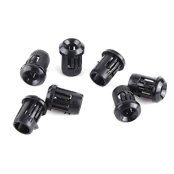 50 st LED-hållare Plast Lamphållare Infattning Diodhållare Clip Infattning (5 mm)