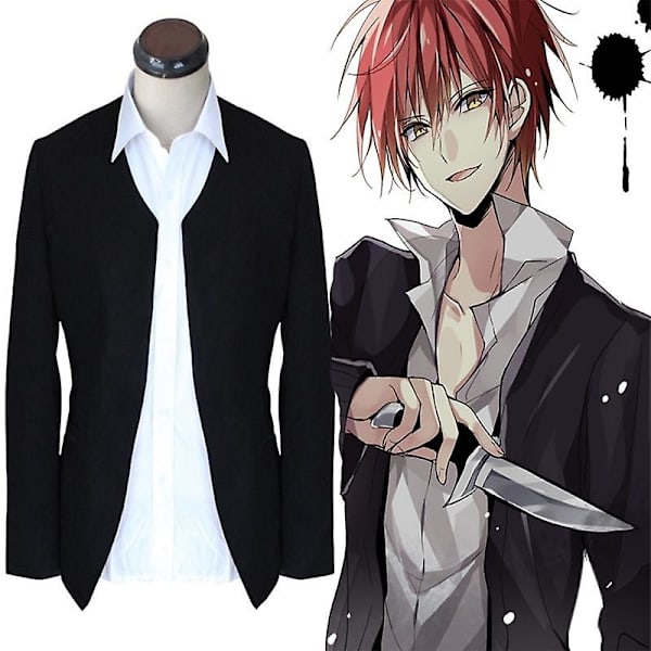 Anime Assassination Classroom Cosplay frakk kostymer Akabane Karma Cosplay dress frakk Halloween Carnival Party Ansatsu Kyoushitsu S
