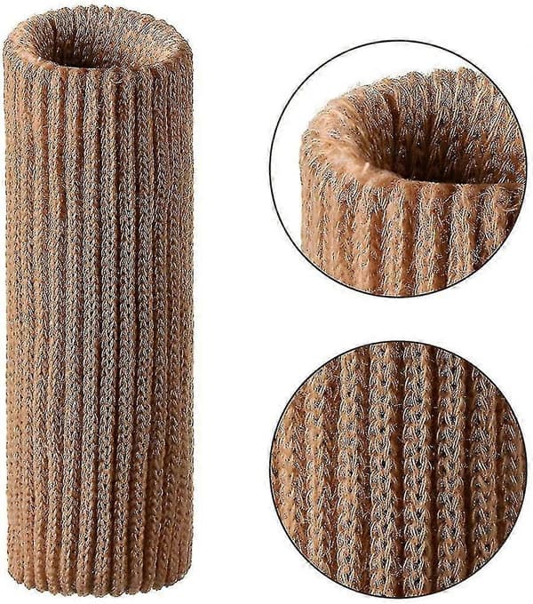 Stolsbensskydd, 32-pack Stickade Möbelstrumpor Ben Golvskydd
