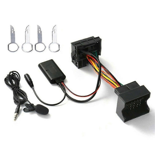 Bil Stereo Bluetooth Kabel Adapter for Fiesta Focus Mondeo Kuga 6000CD Radio Musikk Streaming