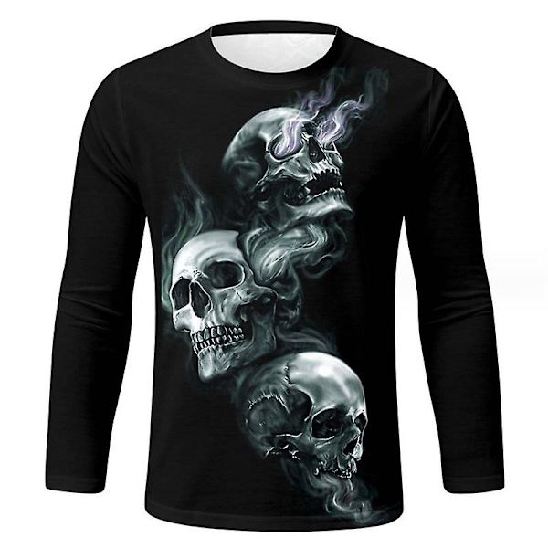 Kurpitsa-paita Halloween-paidat Miehille O Lyhty Miesten T-paita style 5 4XL
