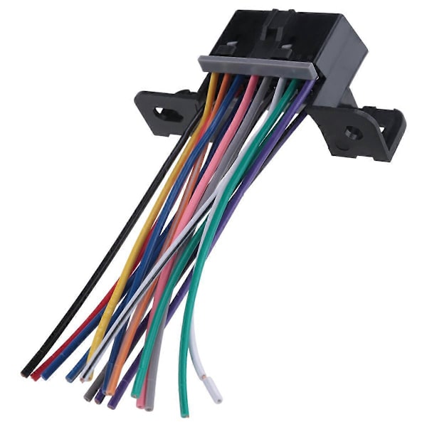 Full 16 Pin J1962F OBD2 Hunn til Hann DIY Fast Ledningsnett Adapter Koblingsplugg Dash Port Kabel